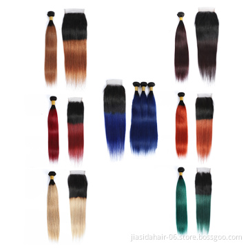 Wholesale raw thin HD Swiss lace transparent 4X4 closure, Straight Brazilian Human Virgin Hair Extension Bundles With Closure